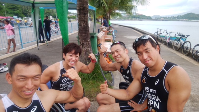 ※車いす組は上半身がでかい!!w | ASTCパラトライアスロン アジア選手権 結果 | 吉田竜太オフィシャルブログ | SUS所属のアスリート応援サイト