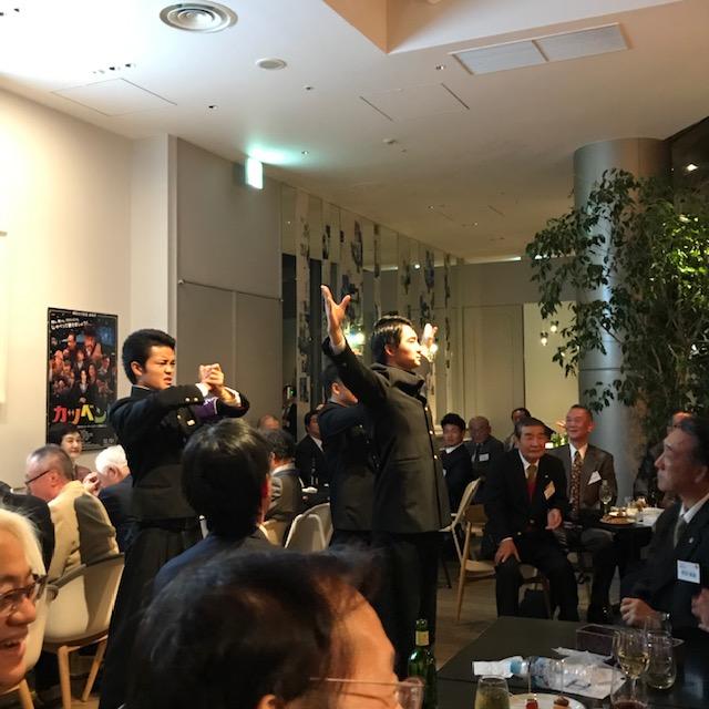 ※体育会応援団は永遠に不滅です! このあと校歌斉唱!! | 立教大学相撲部100周年祝賀会 | 吉田竜太オフィシャルブログ | SUS所属のアスリート応援サイト